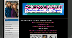 Desktop Screenshot of partydecorationsbymarlyss.com